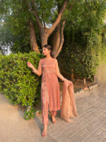 Rust Pink Lava Silk - Image 3