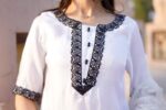 Black & White Farshi Shalwar Kameez Set. - Image 6